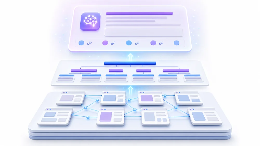 ภาพ SEO foundation ที่ต่อยอดเป็นคำตอบจาก AI